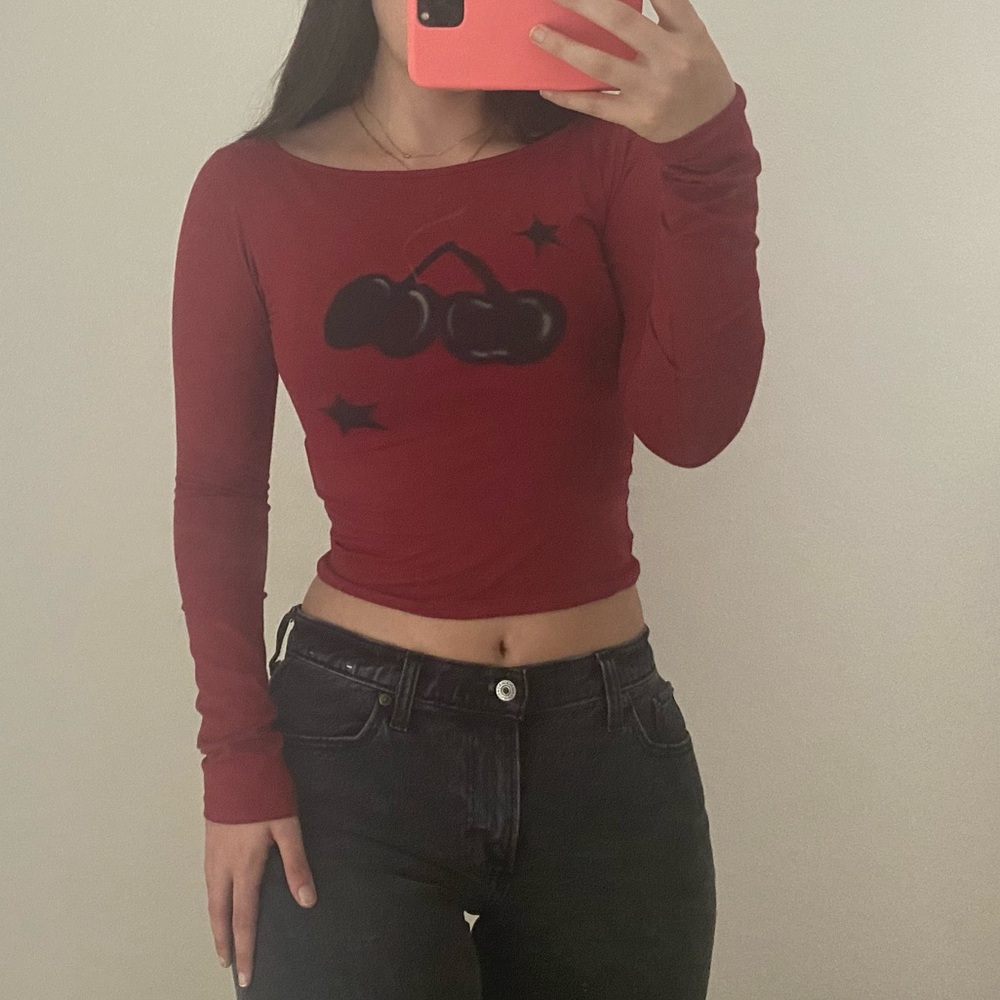 Motel Amazon Cherry Top
